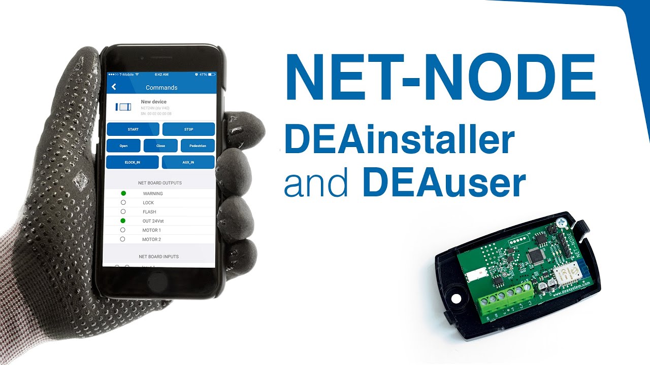 NET-NODE, DEAinstaller e DEAuser - Video review
