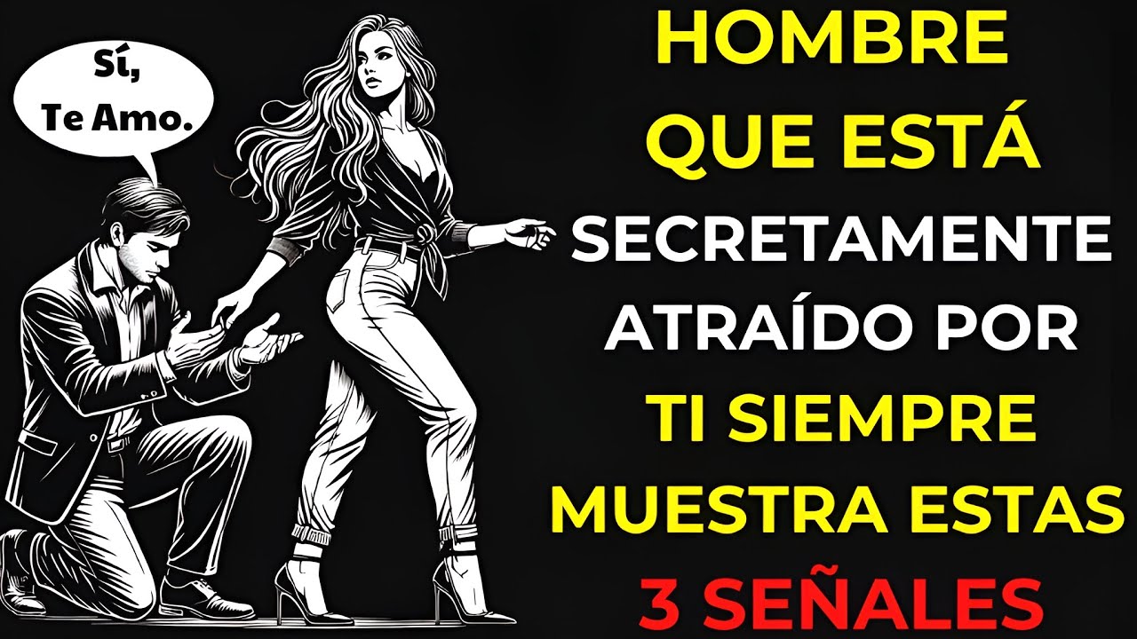 Hombre Que Está Secretamente Atraído por Ti Siempre Muestra Estas 3 Señales | ESTOICISMO