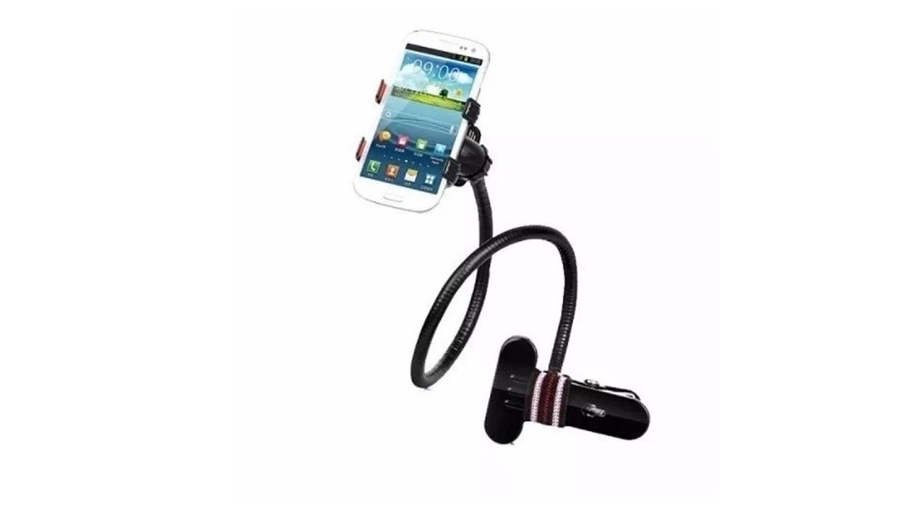 Suporte Articulado com Garra para Celular – Flexível e Ajustável   RRProdutos