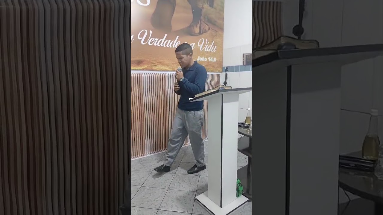 Louvando com irmão Claudio 