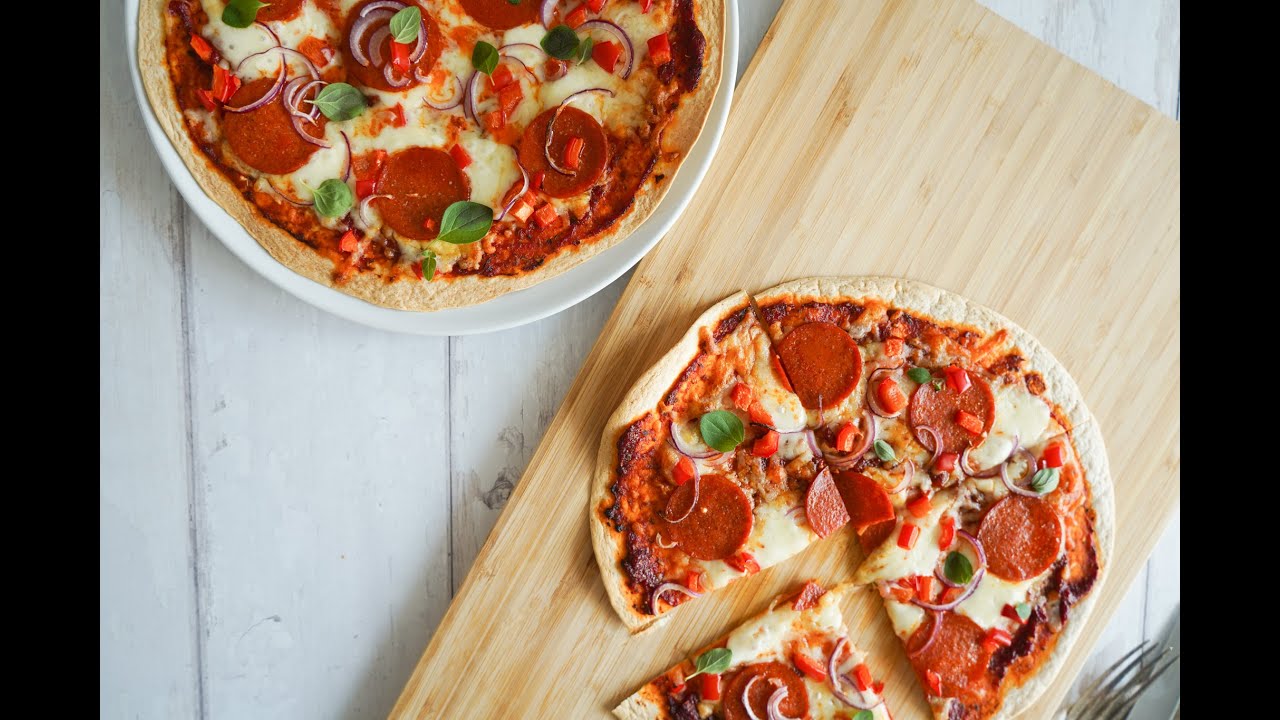 Tortillapizza - Aftensmad På Under 30 minutter