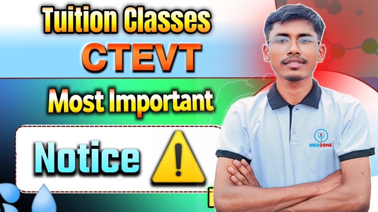Exam notice all diploma CTEVT exam
