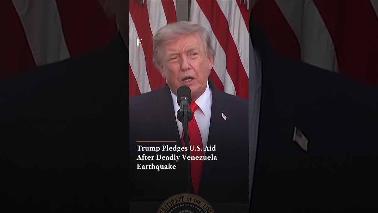 Трамп пообещал помощь США после разрушительного землетрясения в Венесуэле | N18G