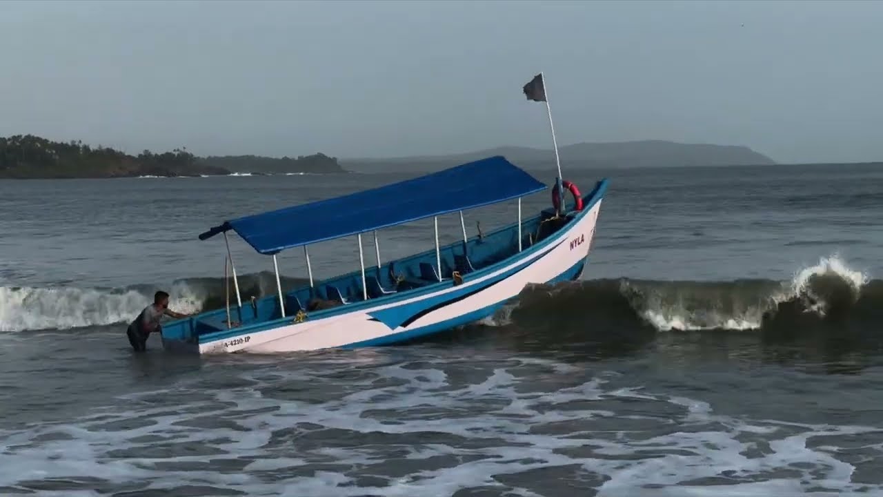 Palolem beach activity in Goa 2024 | Eagle feeding | Boating #goa #travelvlog