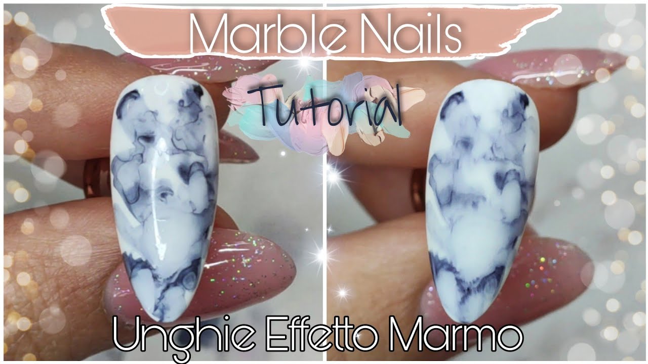 Tutorial Unghie Effetto Marmo | Marble Nails |