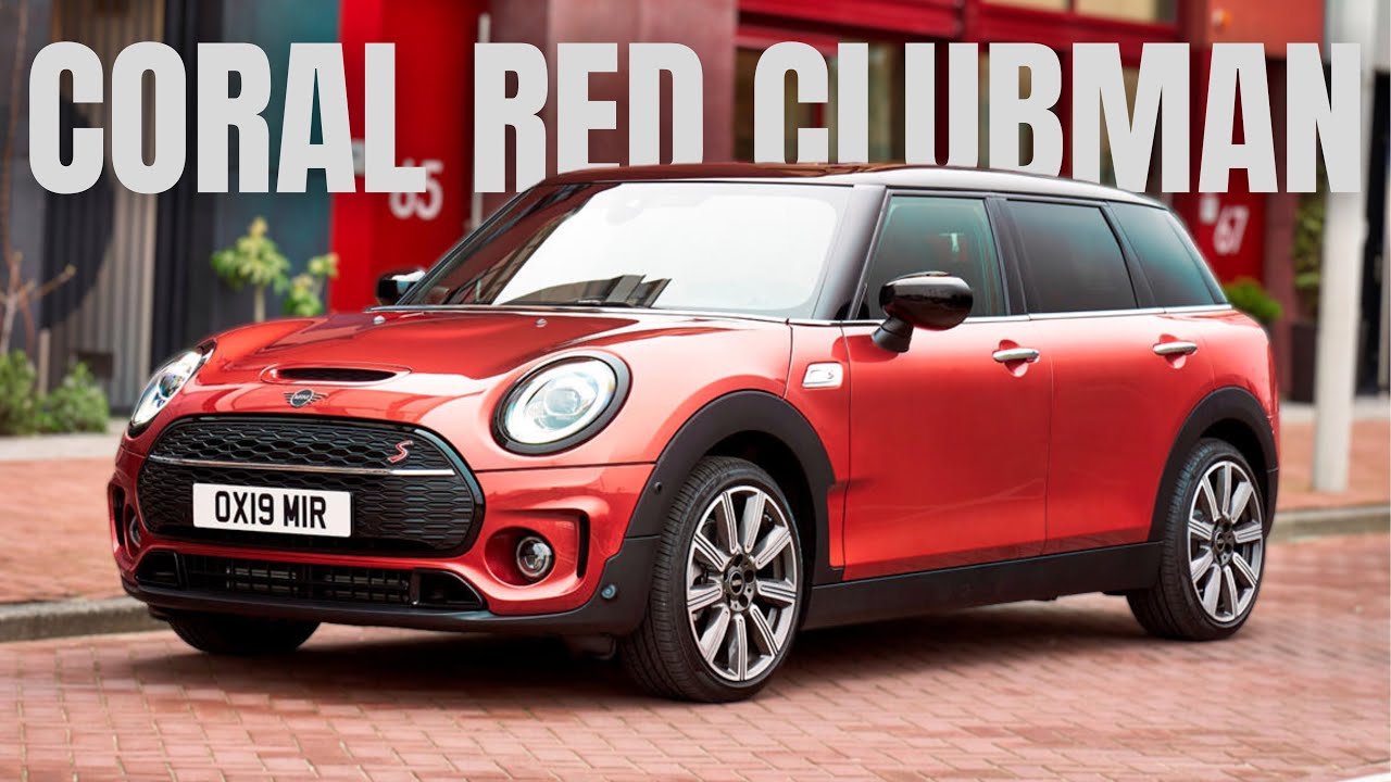 CORAL RED 2020 MINI COOPER S CLUBMAN ALL4