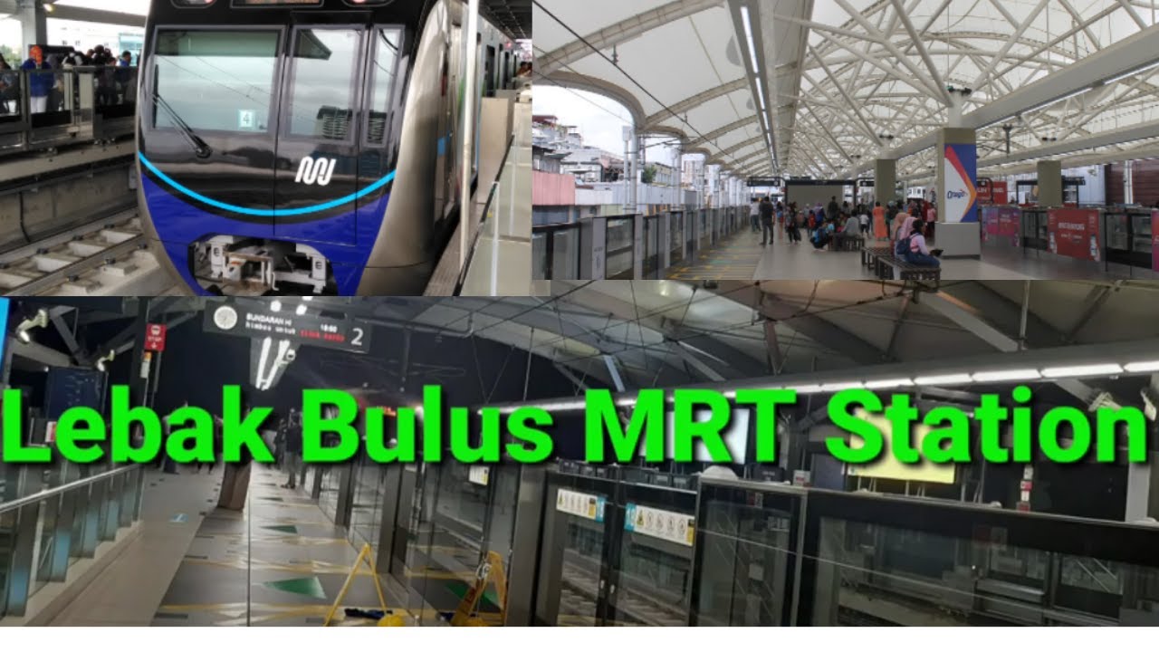 Lebak Bulus MRT Station Jakarta