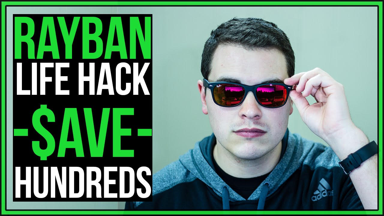 Ray Ban 2132 New Wayfarer Hack - SAVE HUNDREDS #Rayban