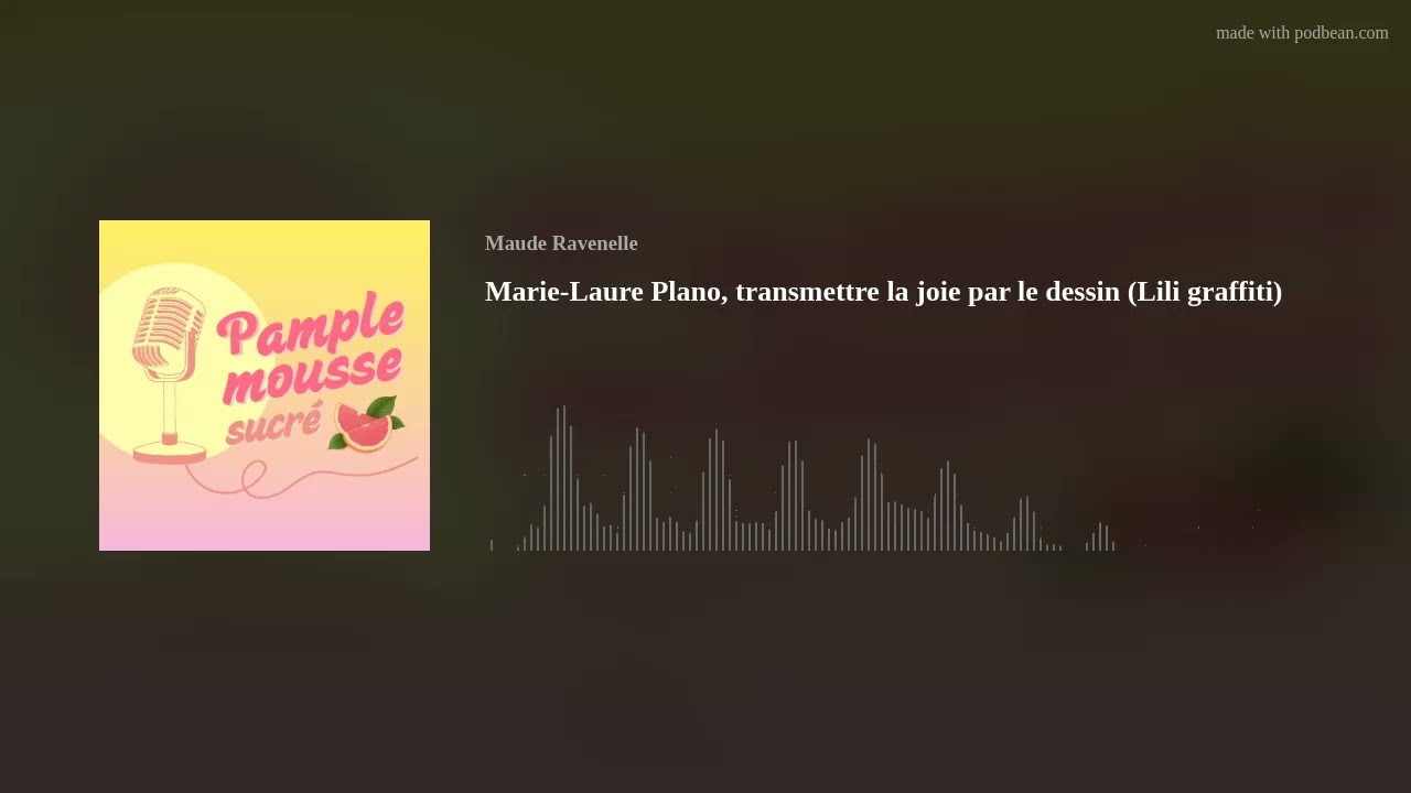 Marie-Laure Plano, transmettre la joie par le dessin (Lili graffiti)