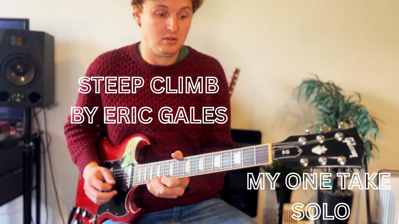 Steep Climb - Eric Gales (An improvised one take solo by Laurence Henderson) HX Stomp/Helix