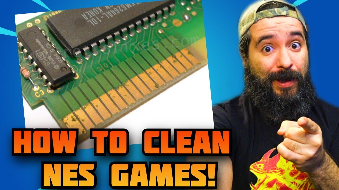 EASY NES game cleaning tips for retro gamers