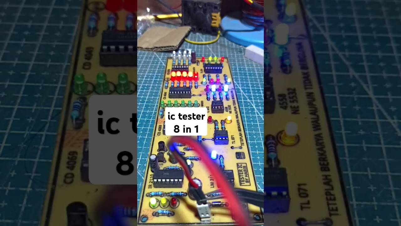 ic tester 8 in 1 #repair #electrical #electronic #experiment #electroniccircuits #diyscience