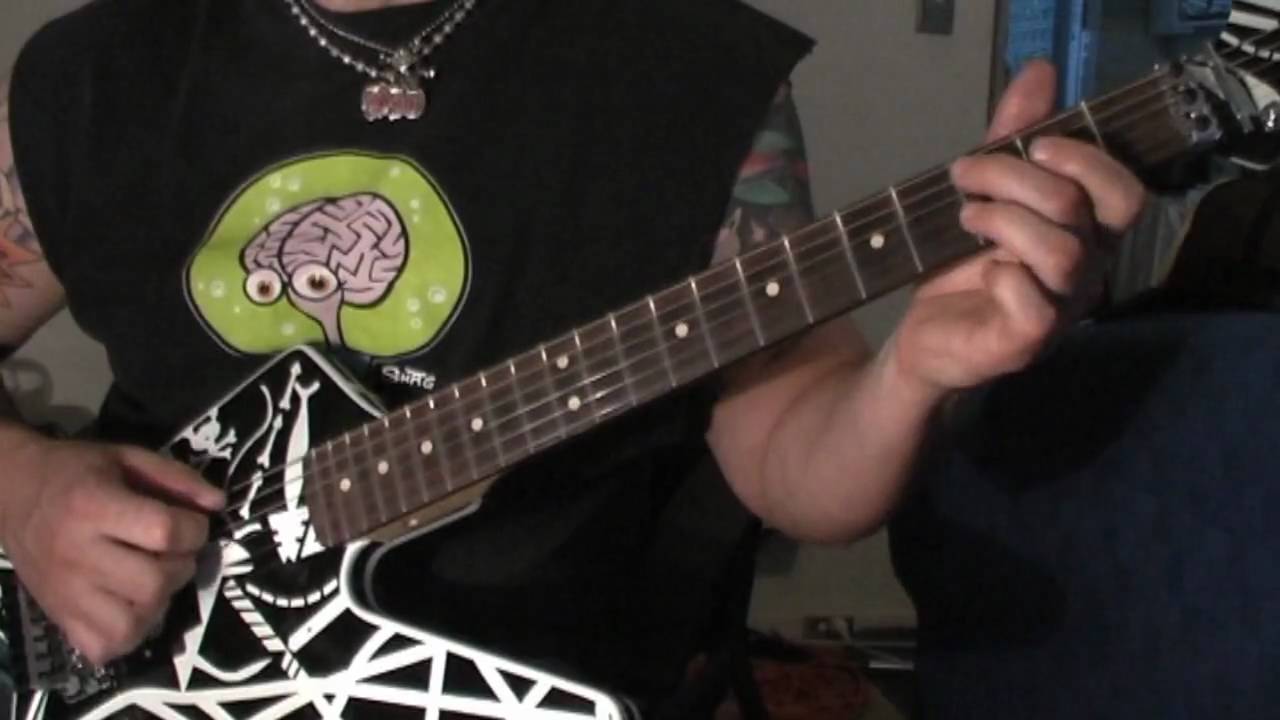 How to play Van Halen Beautiful Girls on guitar part 1