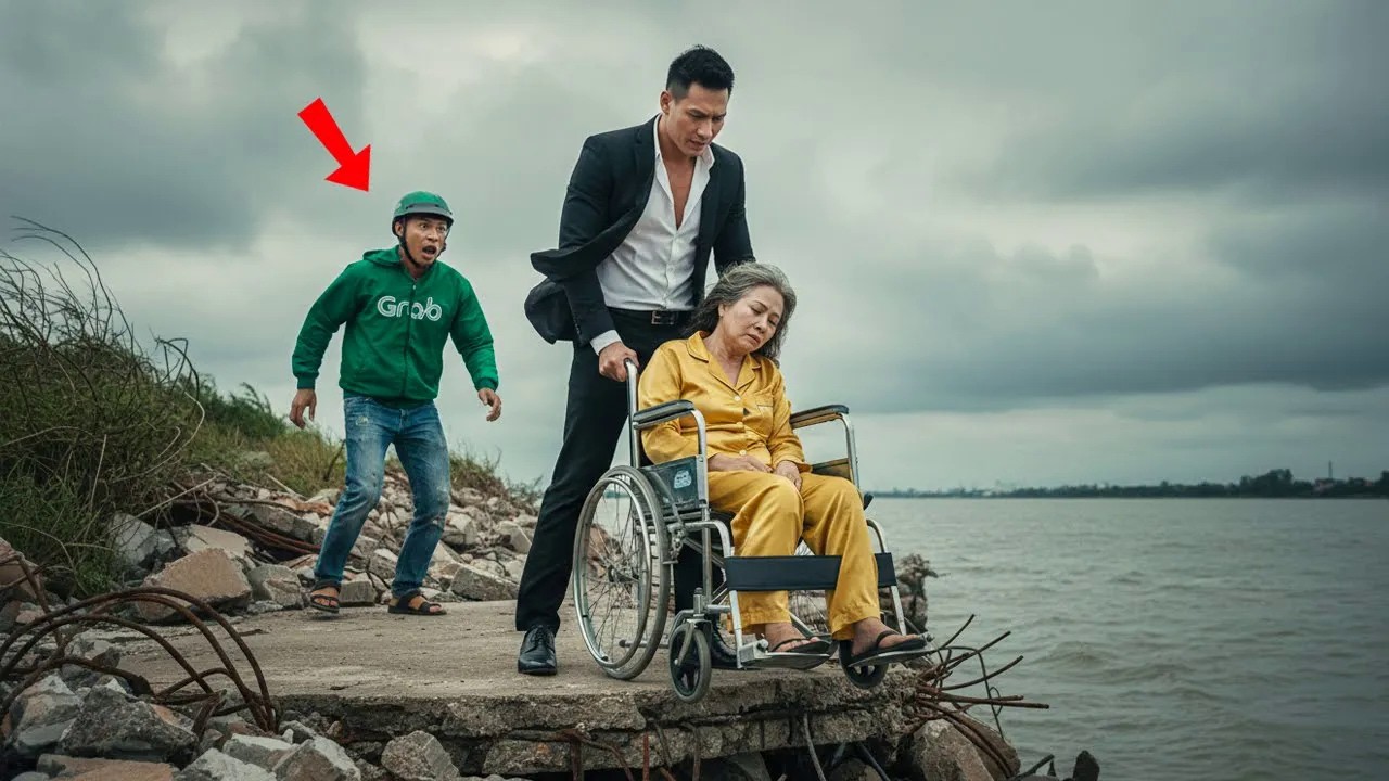 Trả Khách Bên Bờ Sông, Anh Xe Ôm Cứu Mạng Bà Tỷ Phú Ngồi Xe Lăn Bị Hãm Hại, Bí Mật Chấn Động Hé Lộ