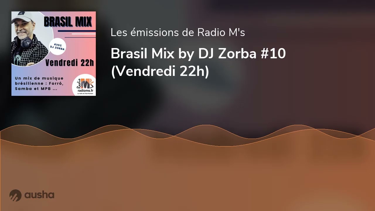 Brasil Mix by DJ Zorba #10 (Vendredi 22h)