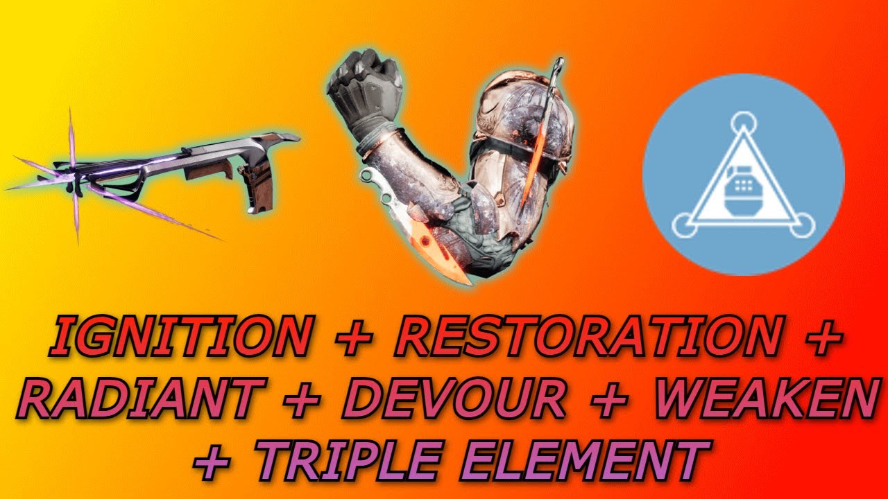 Unique Builds - Hunter Caliban's Hand + Buried Bloodline Ignition and Support Build | Destiny 2