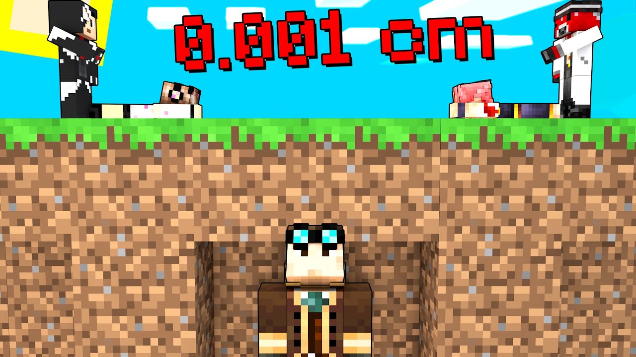 SPEEDRUN CONTRO 4 CACCIATORI PICCOLISSIMI SU MINECRAFT!!