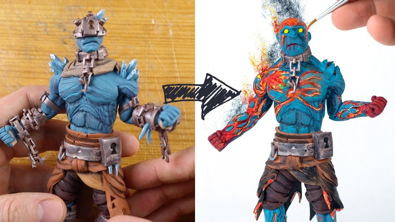 FINAL STAGE Prisoner Skin (Fortnite Battle Royale) – Polymer Clay