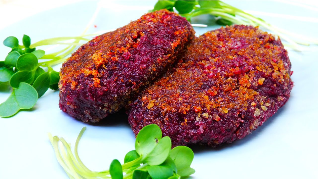 Вкусные, постные котлеты из свеклы. Простой, пошаговый рецепт СВЕКОЛЬНЫХ КОТЛЕТ на сковороде.