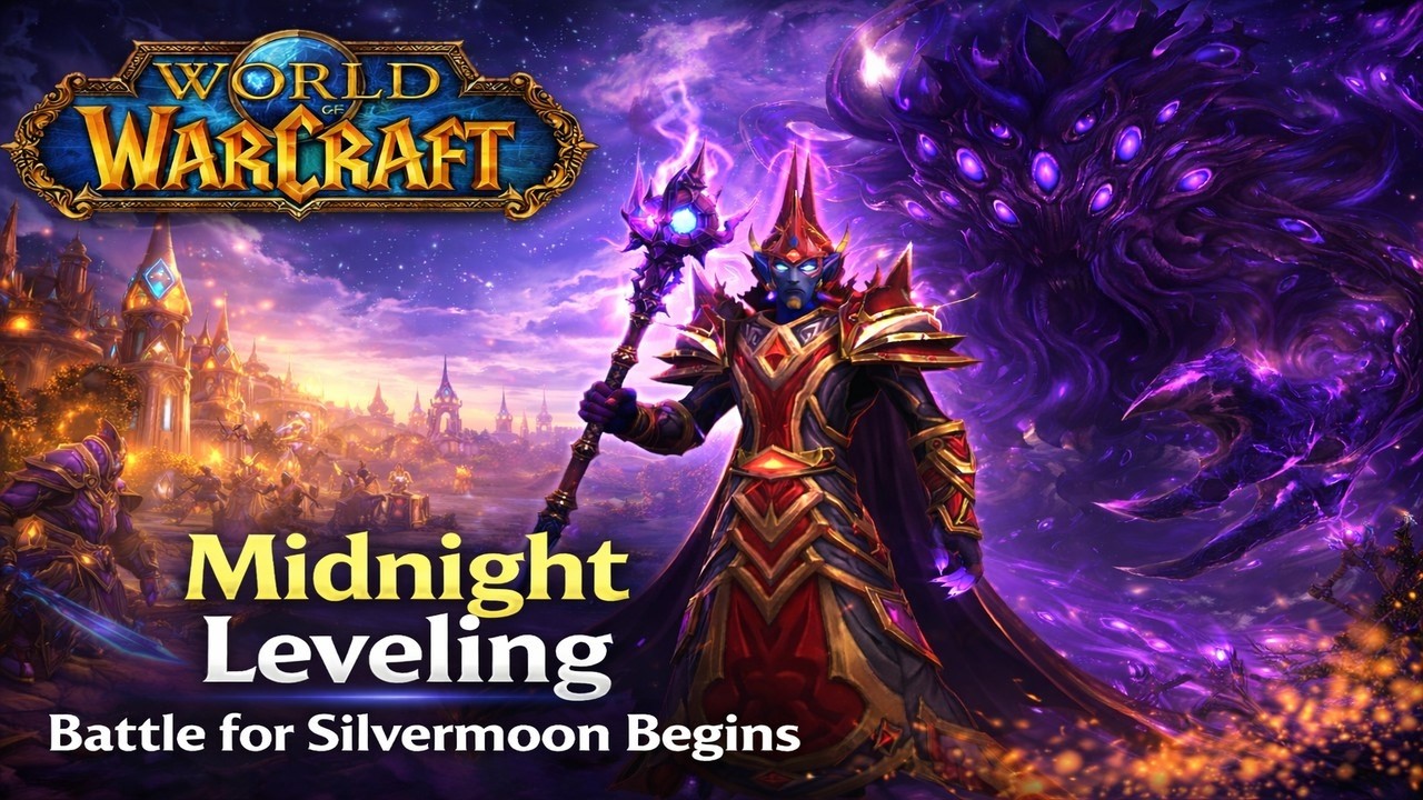 WoW Midnight Leveling | Frost Mage POV – Battle for Silvermoon (Journey Pt. 1)