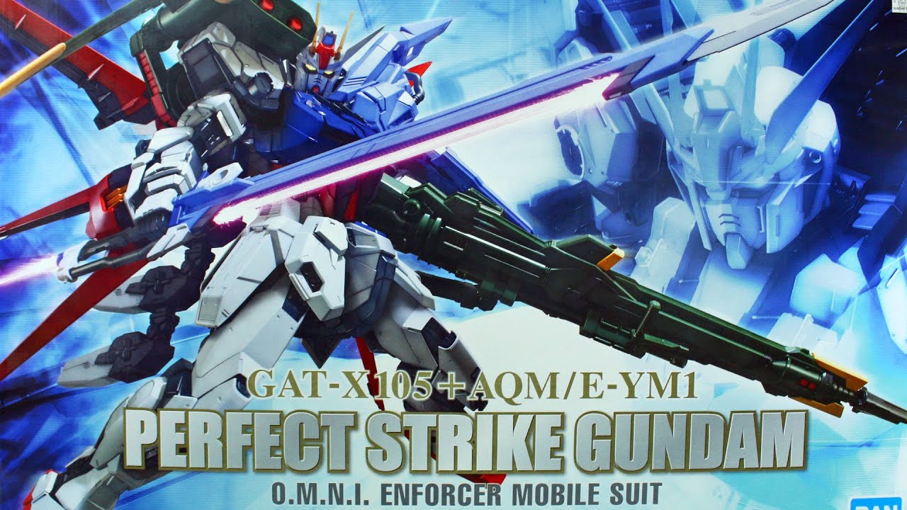 PG Perfect Strike Gundam UNBOXING