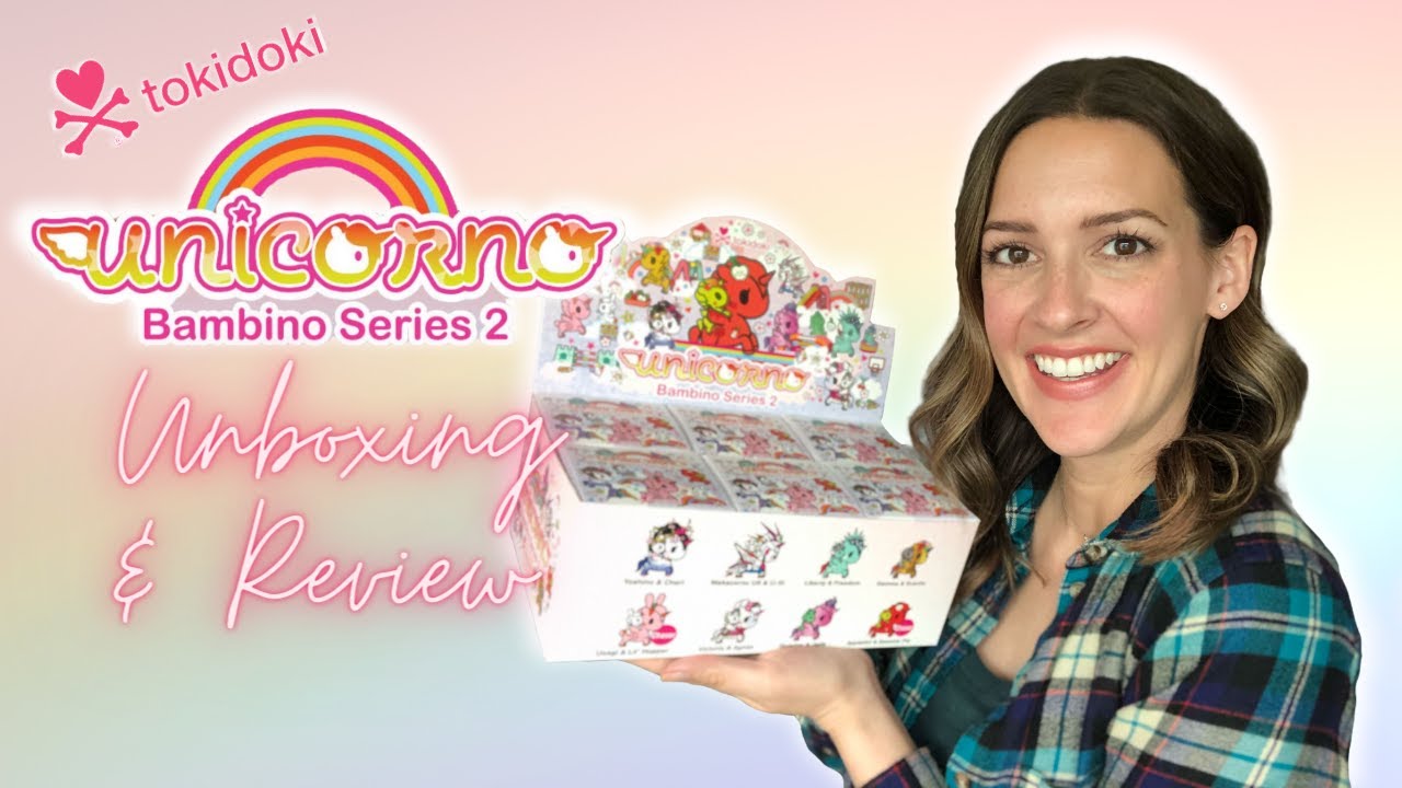 Unboxing a Case of Tokidoki Bambino Series 2 Unicornos! 👶 Adara Unboxed