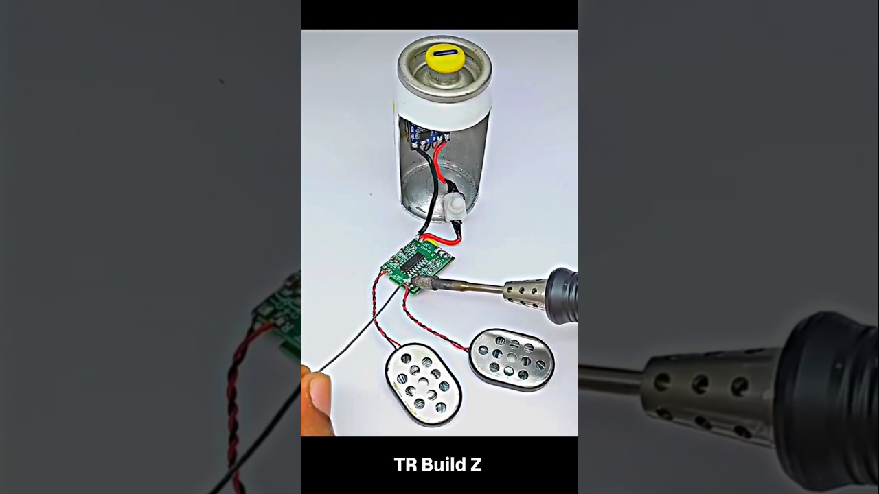 DIY Bluetooth speaker 🔊| Full power sound #diy #shorts