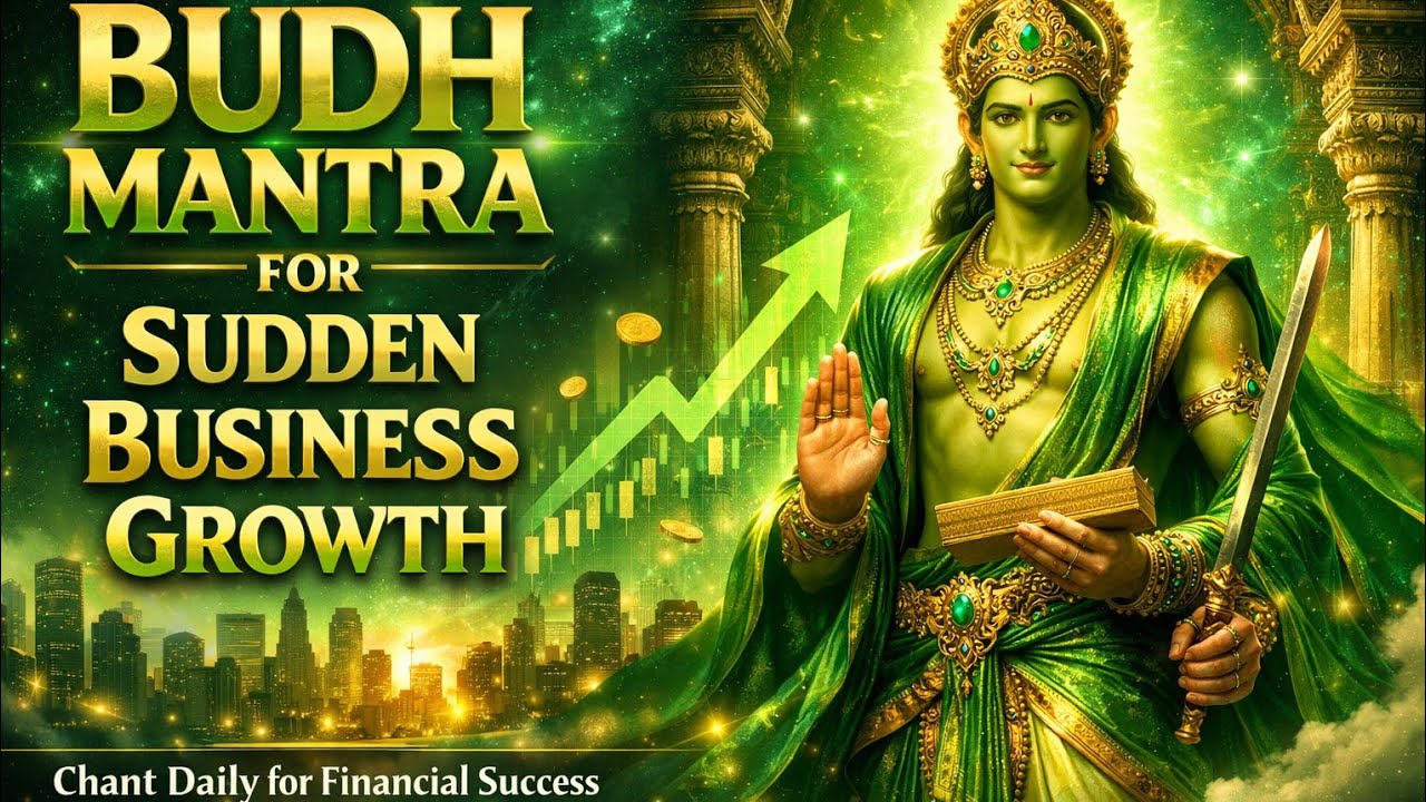Powerful Budh Graha Mantra for Business Growth | Improve Trade & Financial Prospects