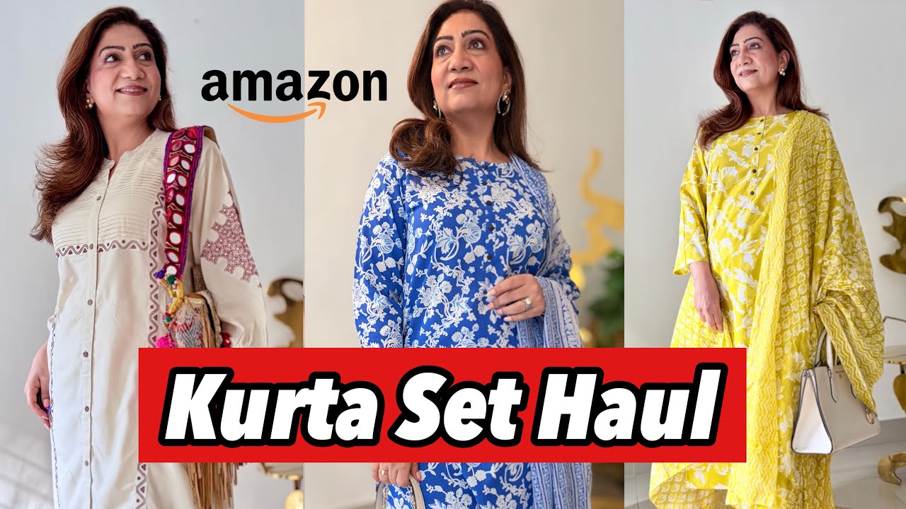 Amazon Kurta Set Haul For Daily & Work Wear #Thehopestory