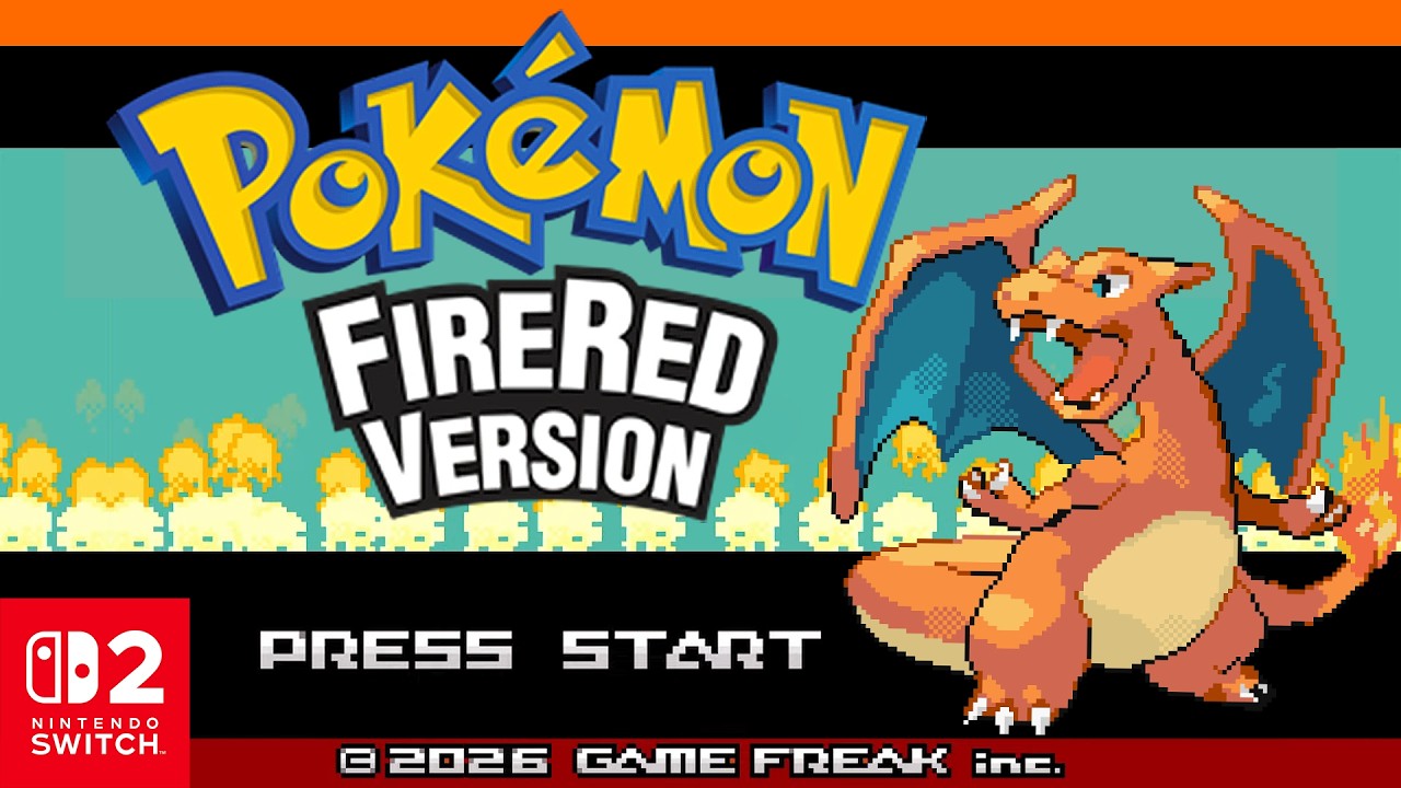 Pok&eacute;mon FireRed SWITCH Version - Full Game Walkthrough [100%]