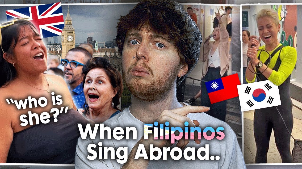 THEY WERE SHOCKED! (Filipinos Singing Abroad in Public | Reaction)