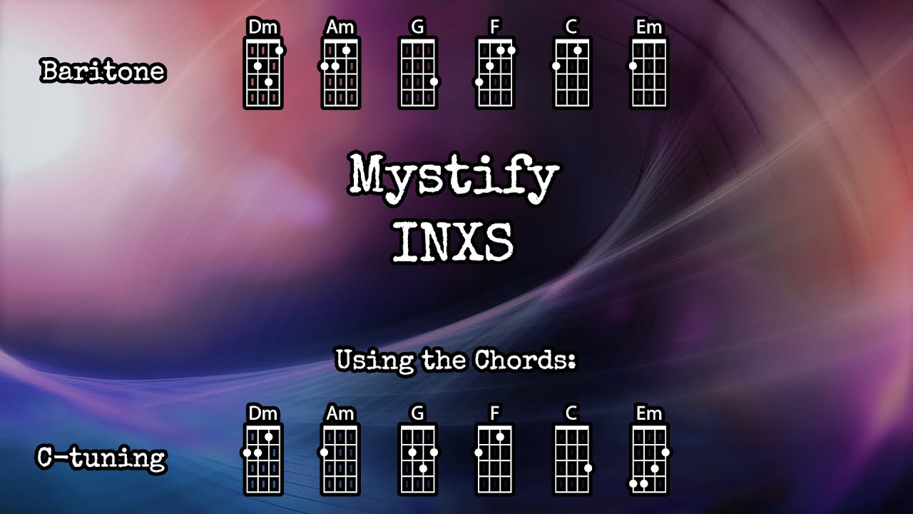 Mystify - INXS | Ukulele Play Along