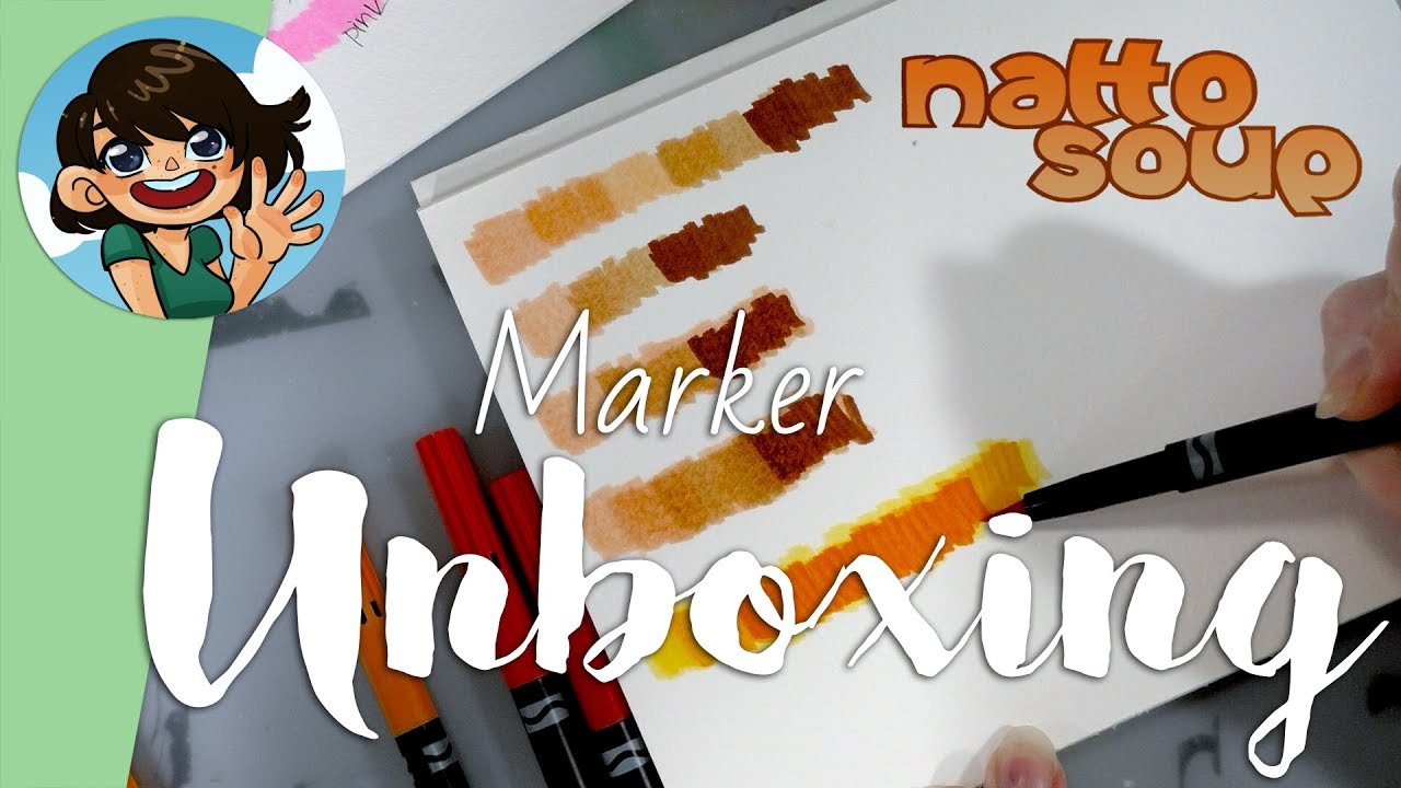 Crayola Brush Markers Unbox and Swatch