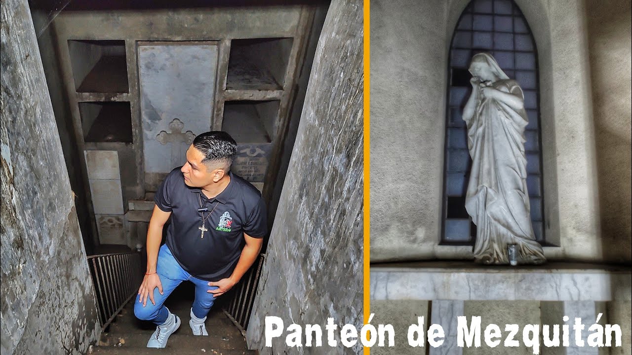 Panteon de Mezquitan 🪦 NO debí INGRESAR  con tanta VIUDA NEGRA! 🕷️| #mxantiguo