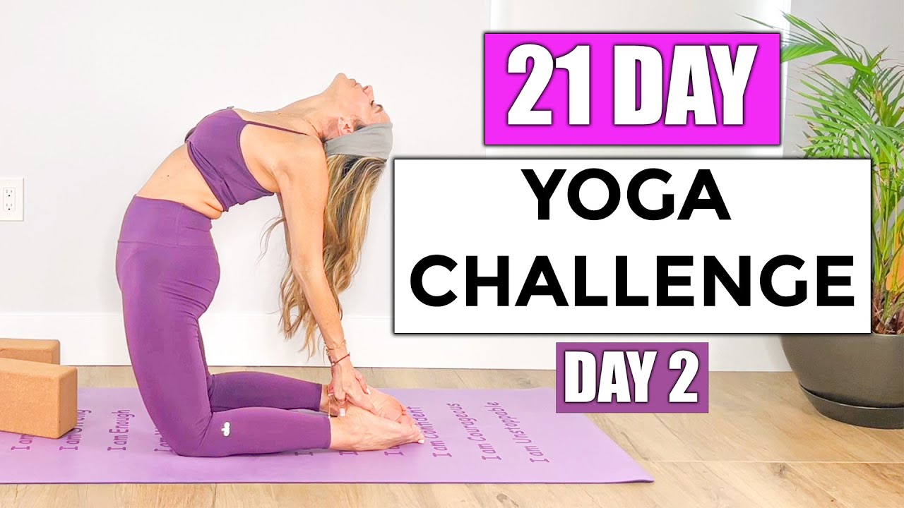 Deep Hip Opening for Flexibility & Pain Relief! | 21-Day Yoga Challenge for Beginners- Day 2