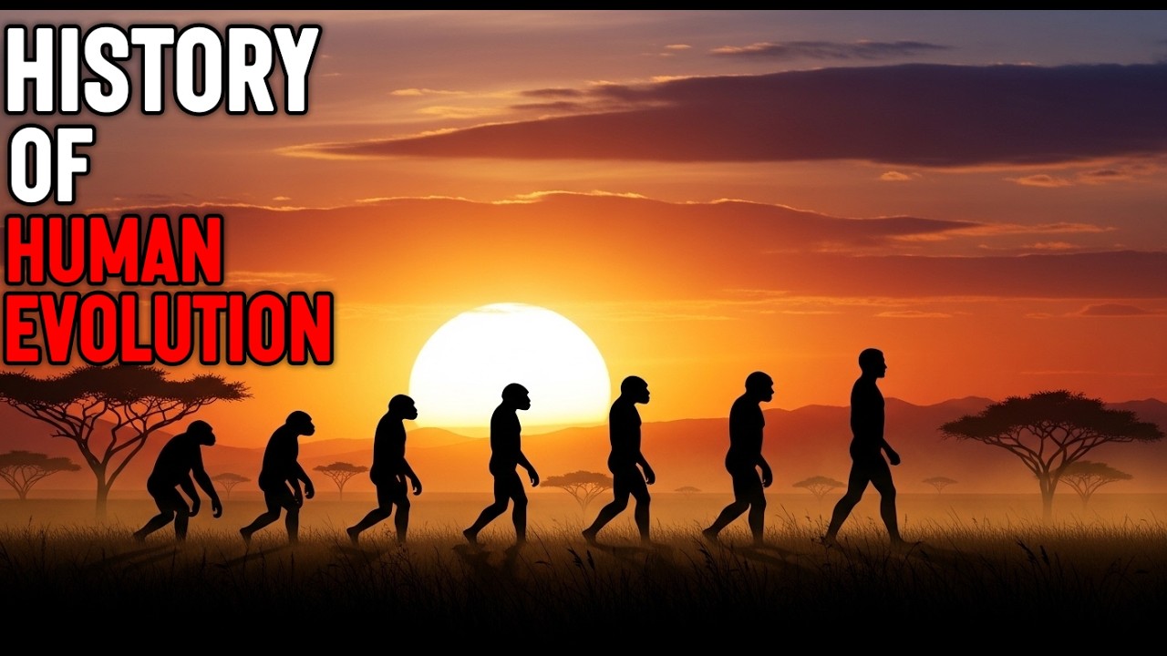 The Entire 300,000 Year Story of Human Evolution to Fall Asleep To | History for Sleep