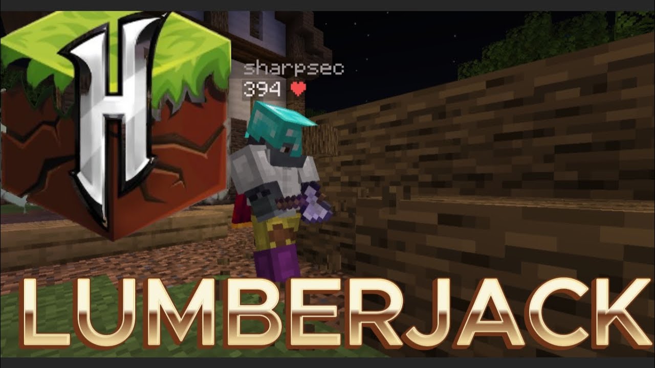 I BECAME THE ULTIMATE LEMBERJACK IN HYPIXEL SKYBLOCK 