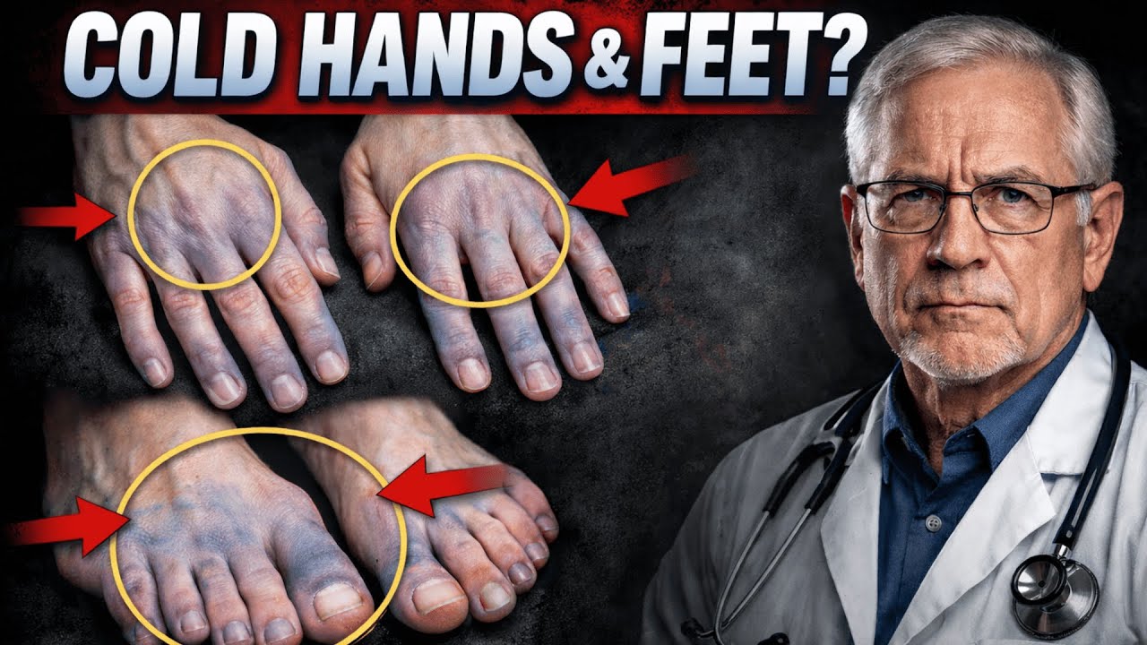 ALWAYS COLD HANDS AND FEET? These 10 Health Issues Could Be the Cause!