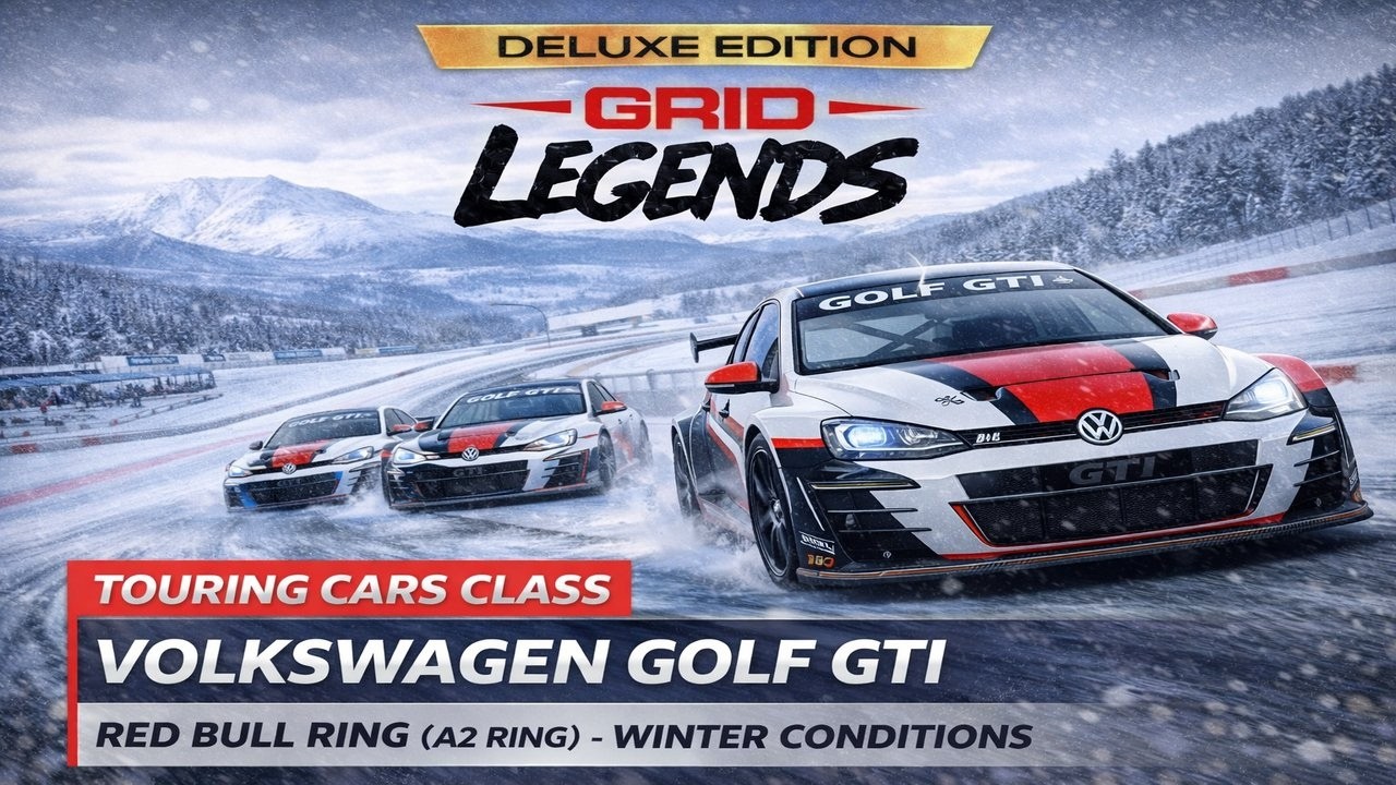 GRID Legends: Deluxe Edition iPad Pro M5 - Race - Volkwagen Golf GTI - Winter Race