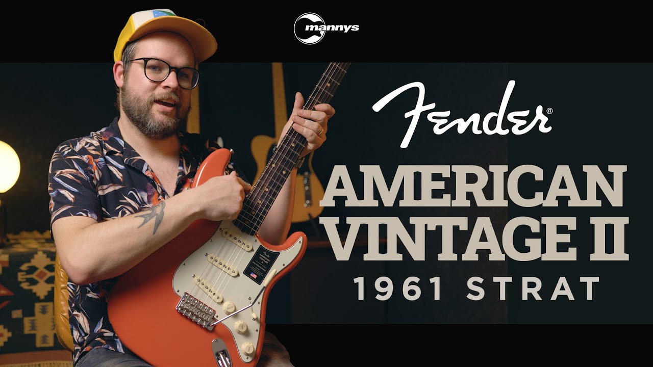 The Peak of '60s Strats Returns! The American Vintage II '61 Stratocaster