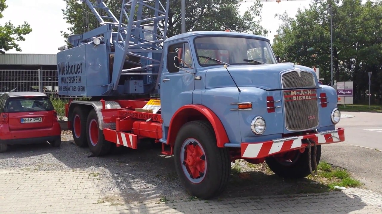 MAN 2170 Kässbohrer KS45 Kran Wiesbauer