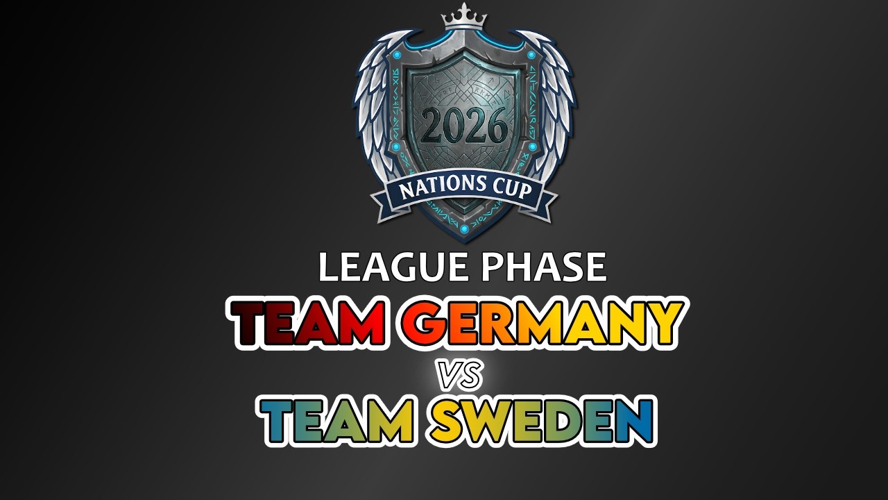 Nations Cup League Phase: Germany vs Sweden | HotS | Tournament