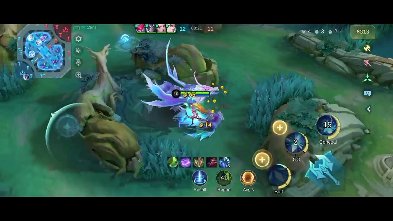 Gg sa kakampi ko ay naku miya ako#mobilelegend