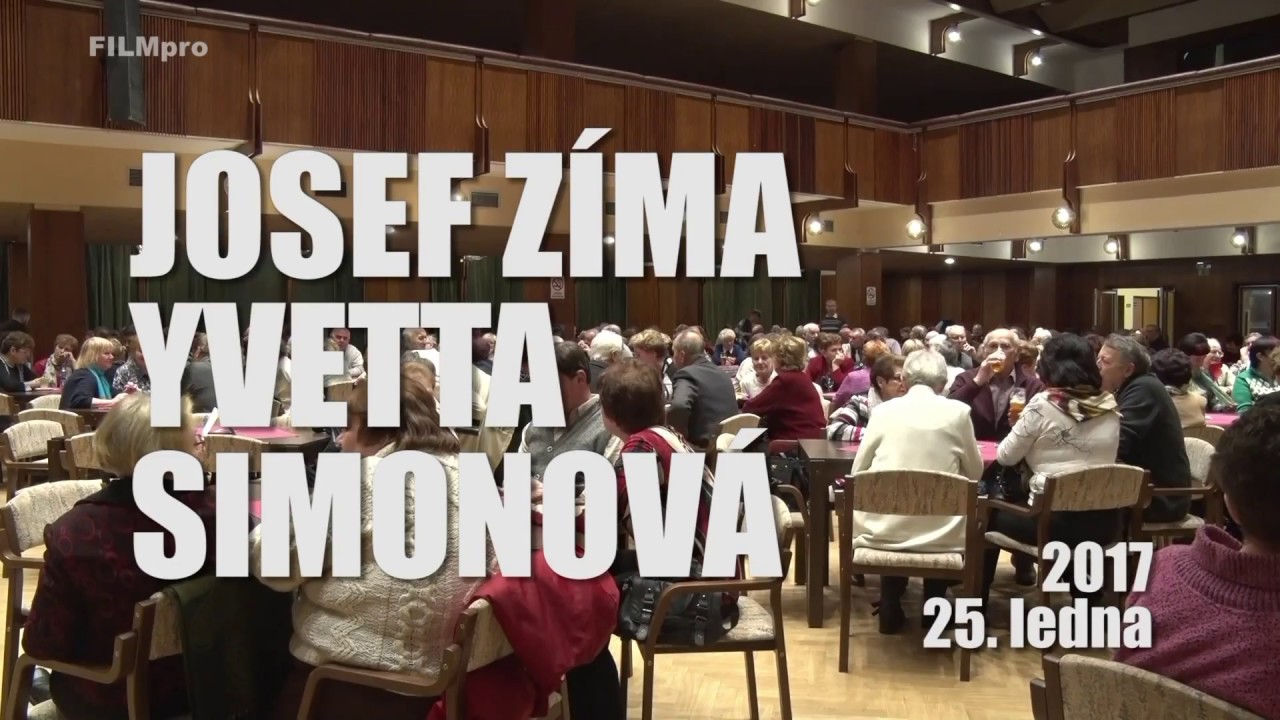 Yvetta Simonová a Josef Zíma v Klatovech