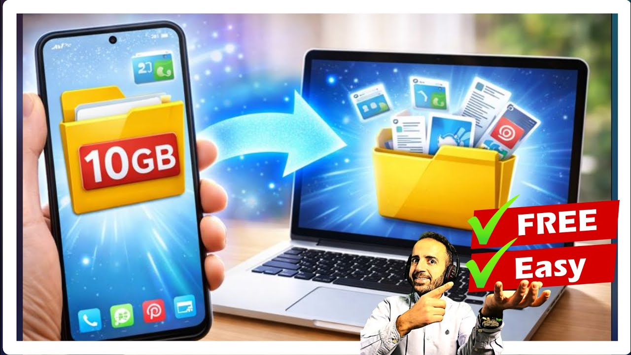 Comment transférer un fichier du smartphone vers le pc facilement