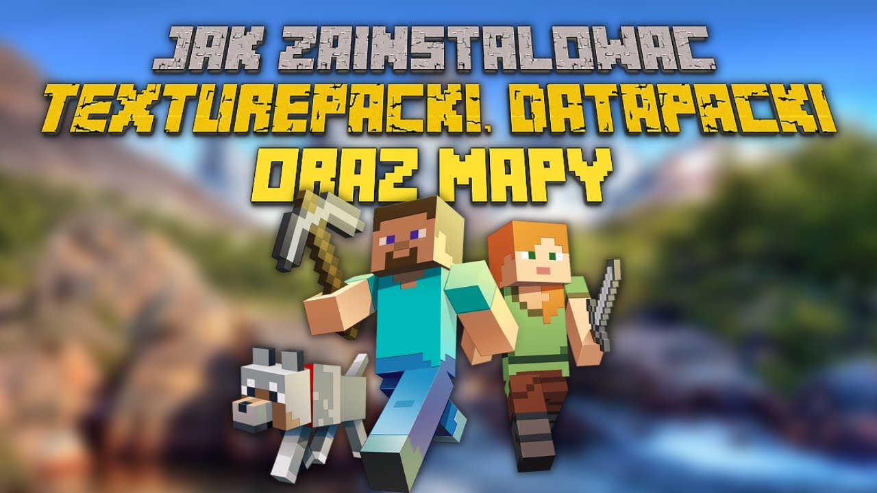 Jak zainstalować texturepacki, datapacki i mapy do Minecraft - poradnik krok po kroku