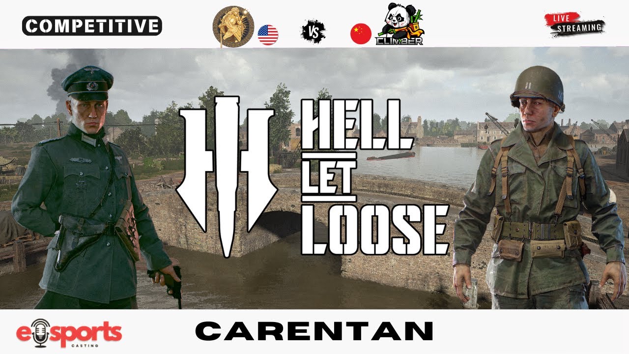 ⚔️ 2025 Hell Let Loose | Competitive | HELIOS vs CLIMBERS | Map: Carentan