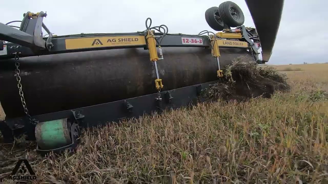 The Perfect Tool for Pasture Renovations - Ag Shield Land Roller with Leveling Blade