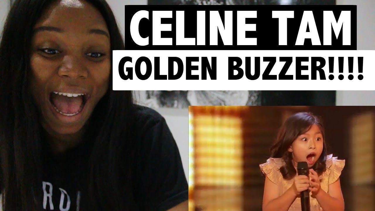 CELINE TAM - GOLDEN BUZZER (Laverne Cox) - America's Got Talent - REACTION