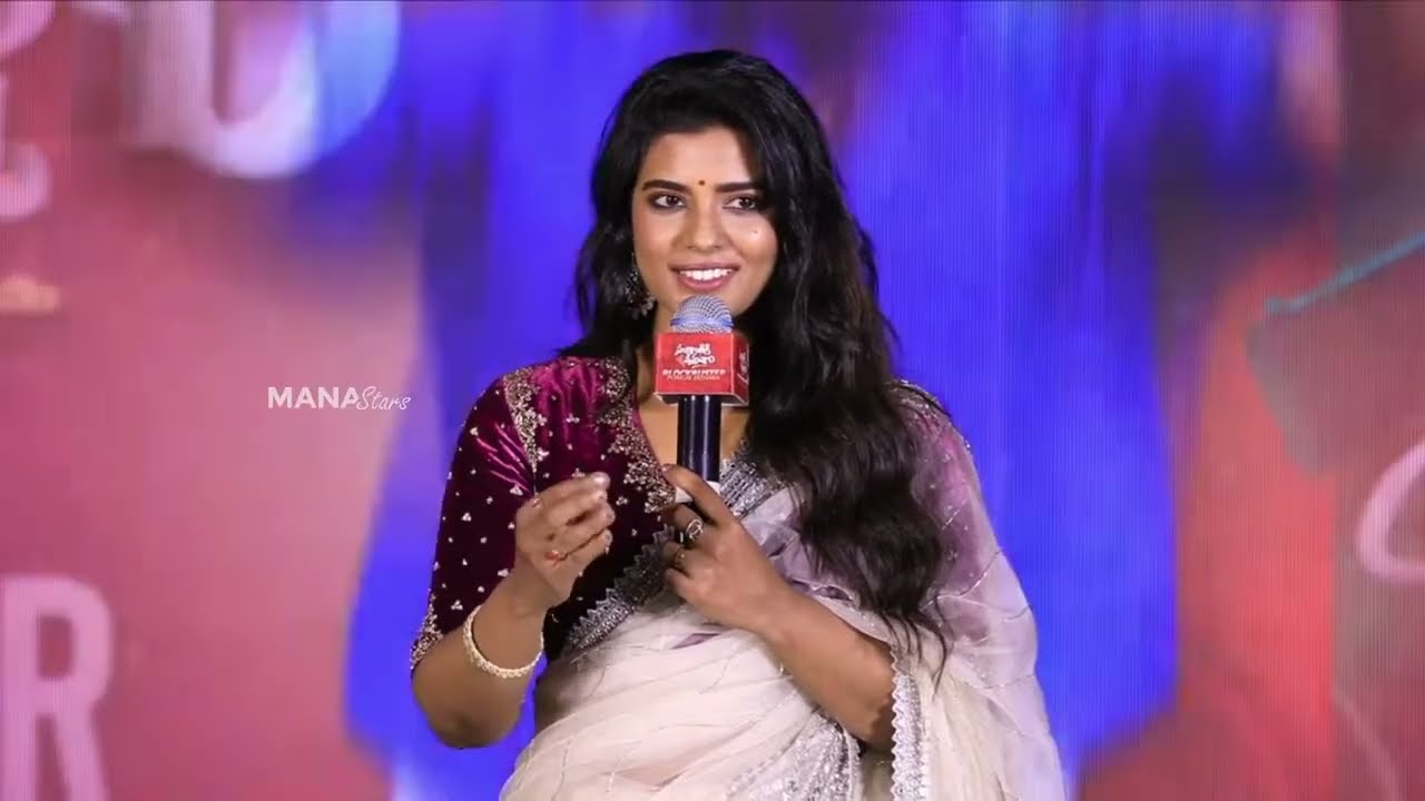 Actress Aishwarya Rajesh Speech @ #SankranthikiVasthunam Movie Success Meet